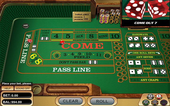 Craps by Betsoft
