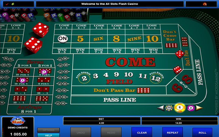 Craps by Microgaming