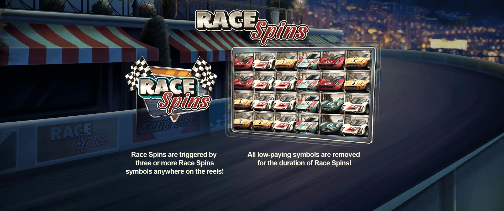 24 Hour Grand Prix — Race Spins