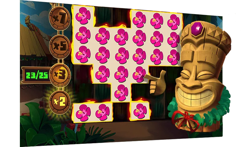 Aloha! Christmas — Sticky Win Re-Spins