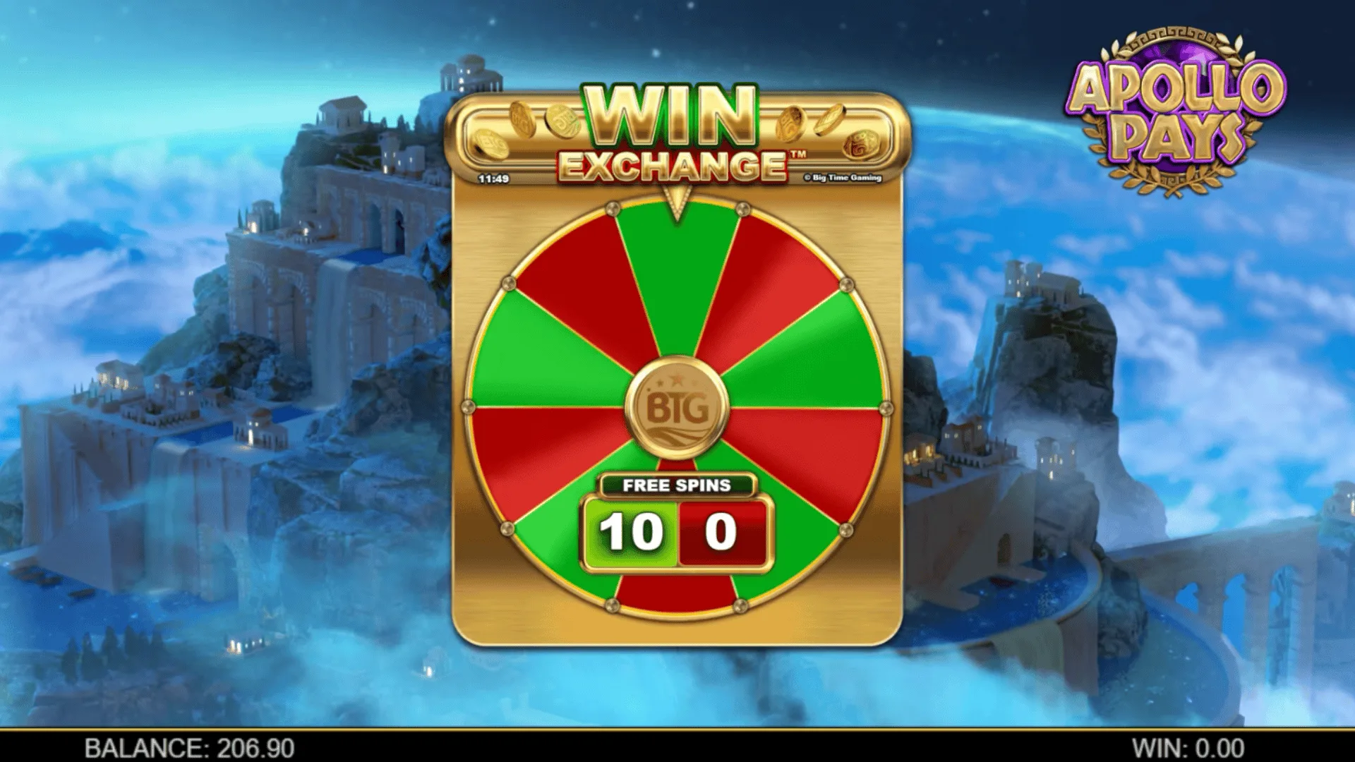 Apollo Pays — Win Exchange™