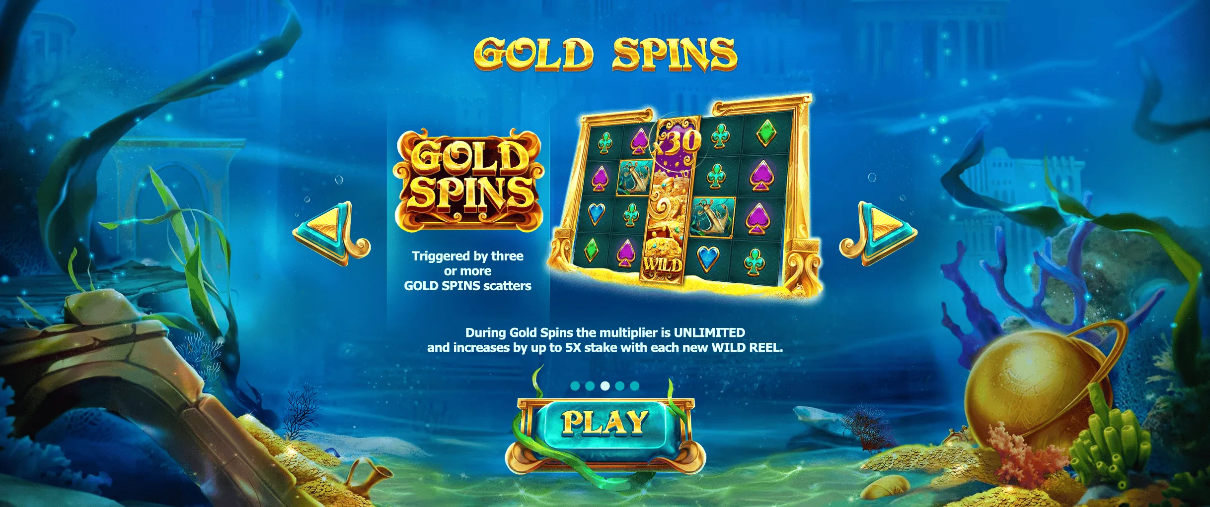 Atlantis — Gold Spins