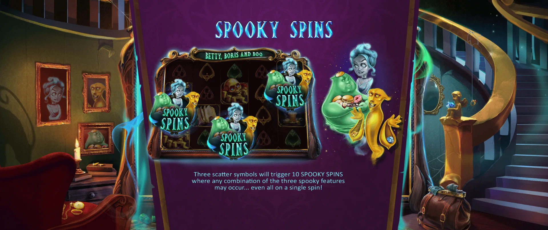 Betty, Boris and Boo — Spooky Spins