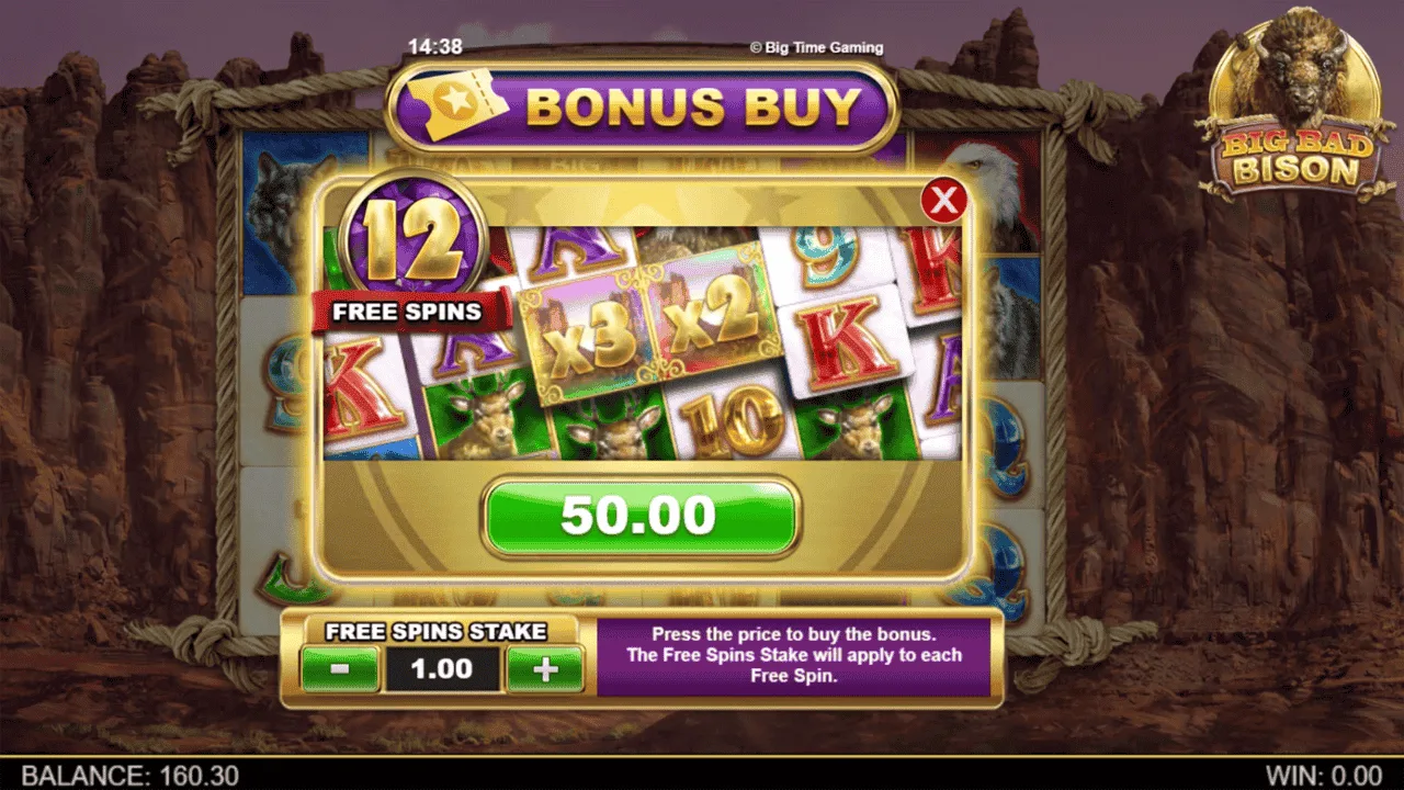 Big Bad Bison — Bonus Buy