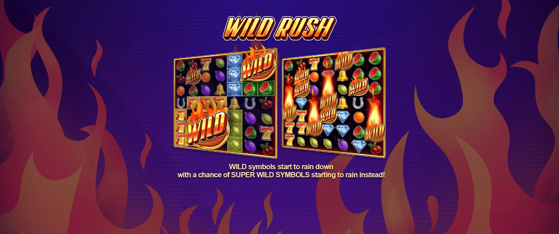 Blazing Clusters — Wild Rush