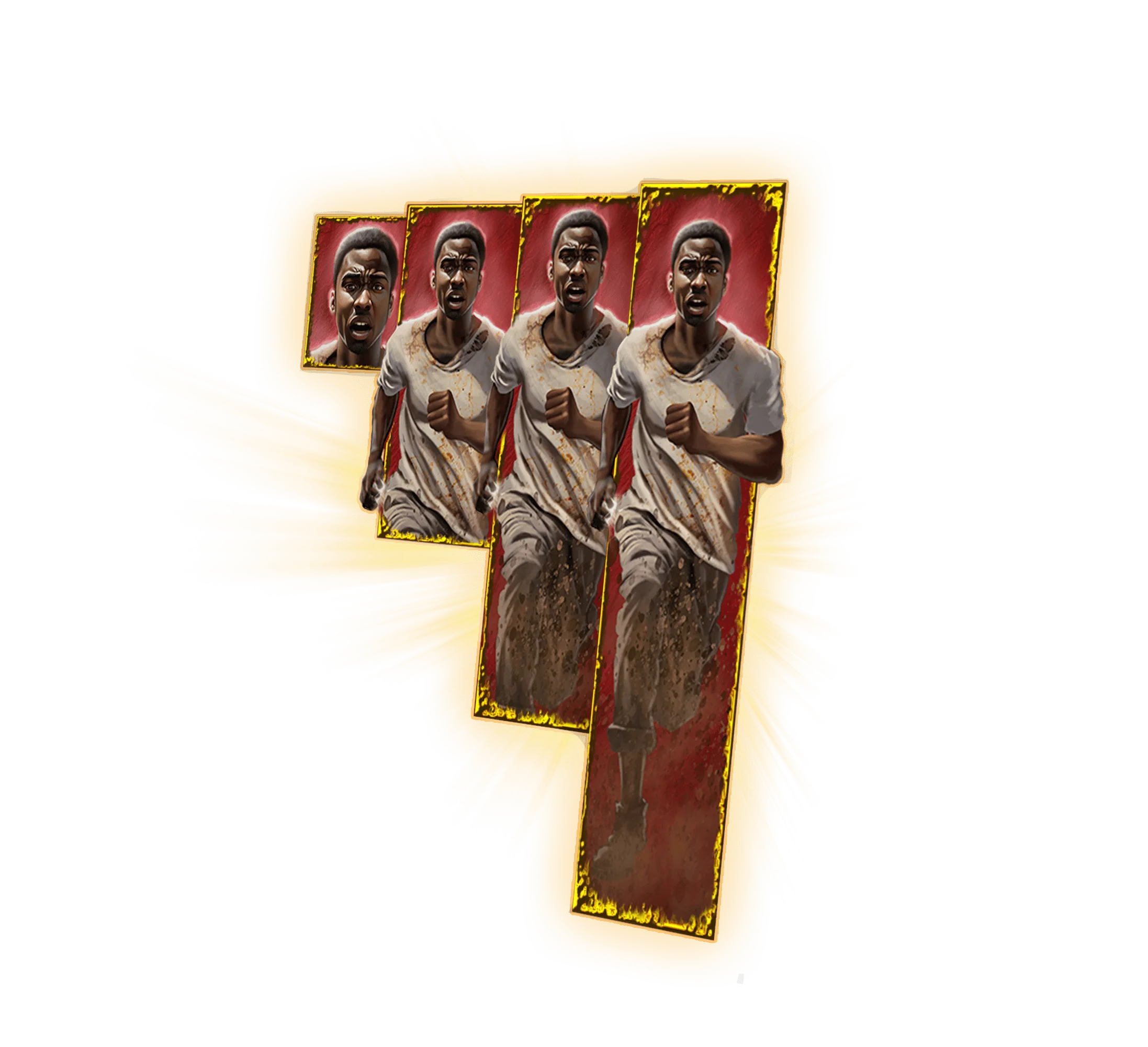 Blood Diamond — Stacked Symbols
