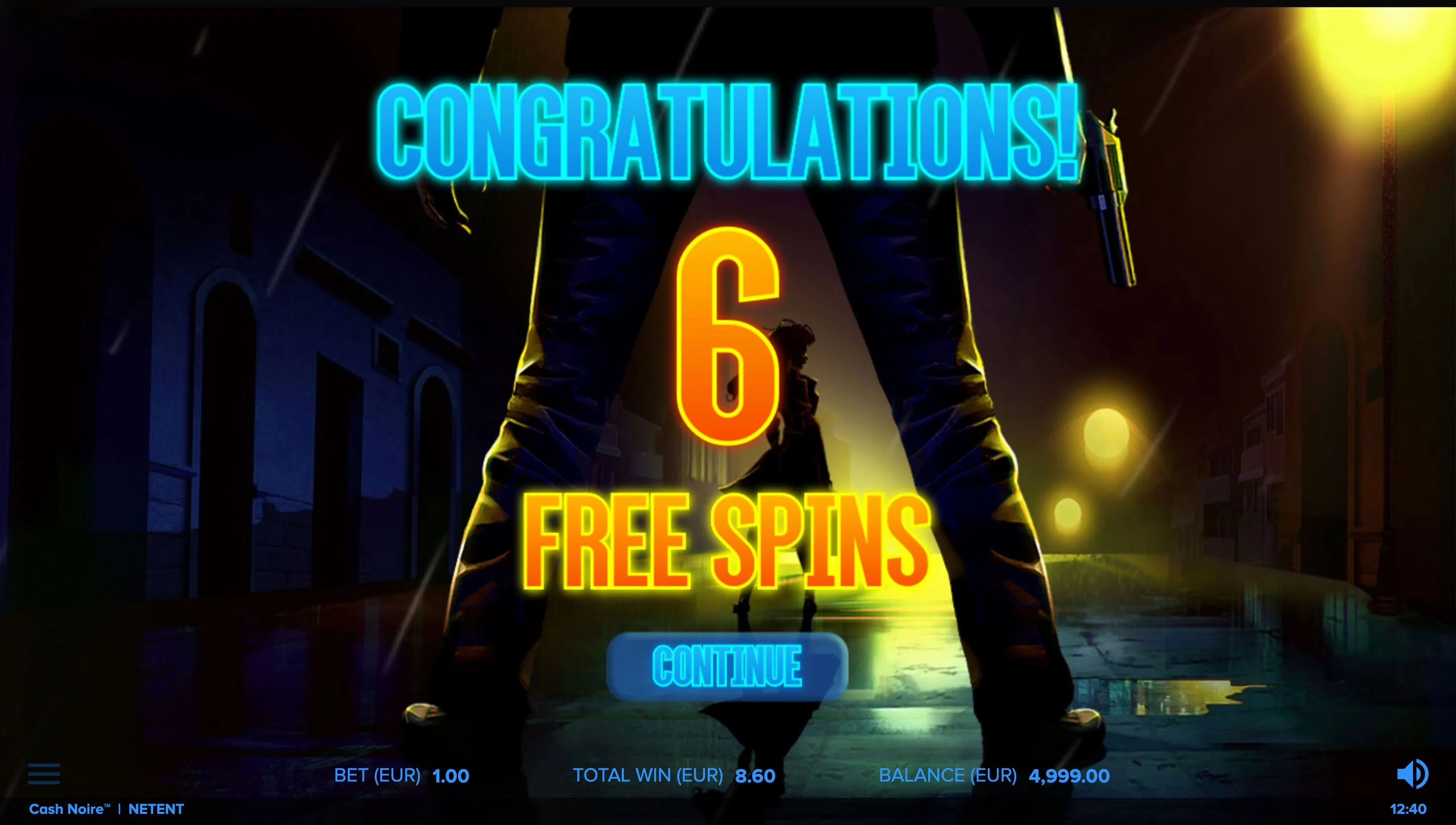 Cash Noire — Free Spins with City Chase map and Multiplier