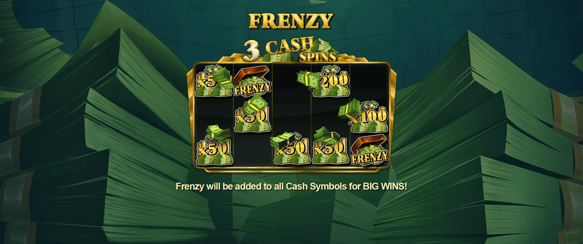 Cash or Nothing — Frenzy Scatter