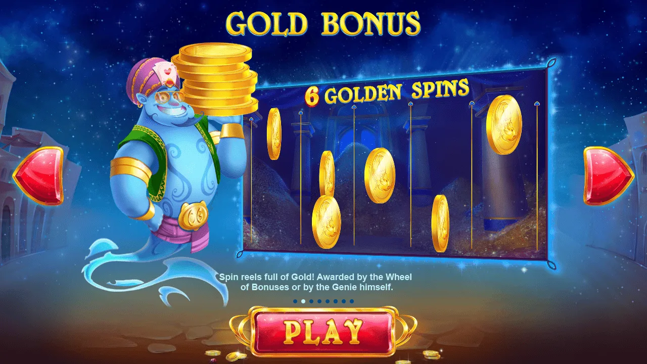 Crazy Genie — Gold Bonus