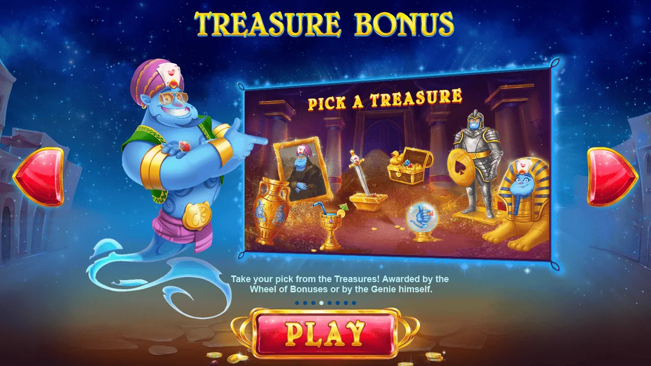 Crazy Genie — Treasure Bonus