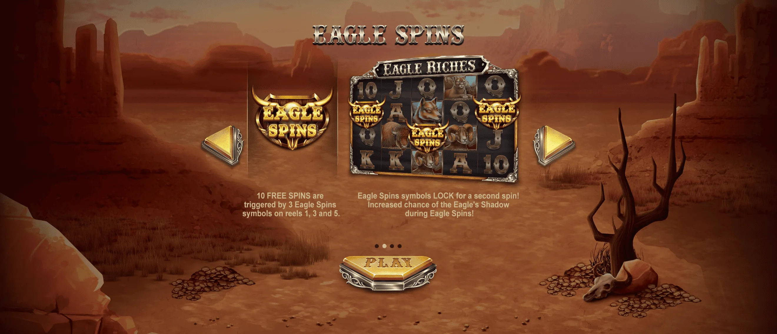 Eagle Riches — Eagle Spins