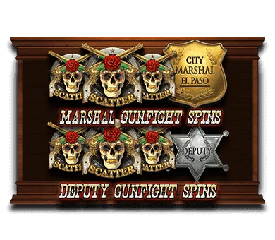 El Paso Gunfight xNudge® — Deputy & Marshal Gunfight Spins