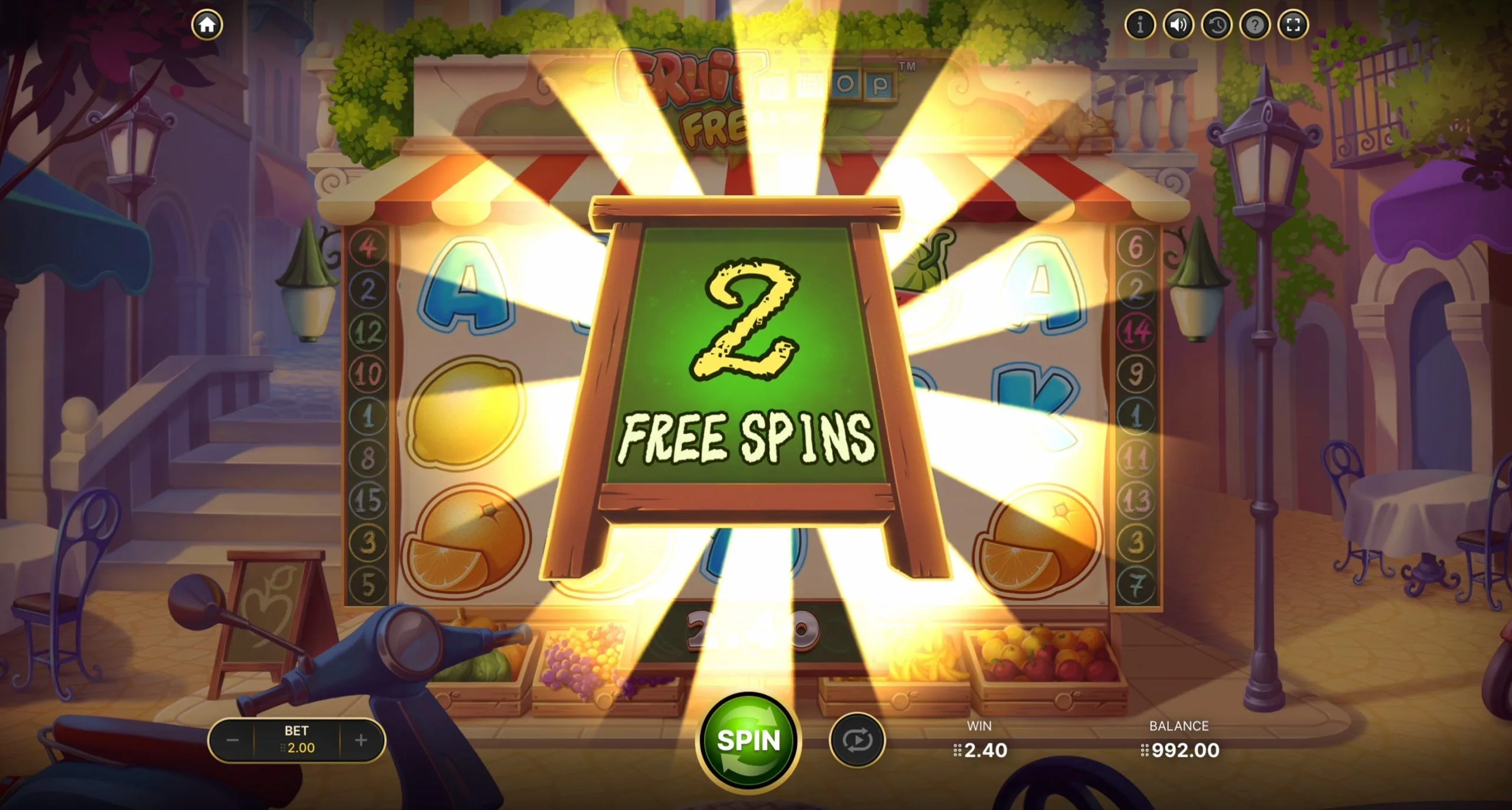 Fruit Shop™ Frenzy — Free Spins