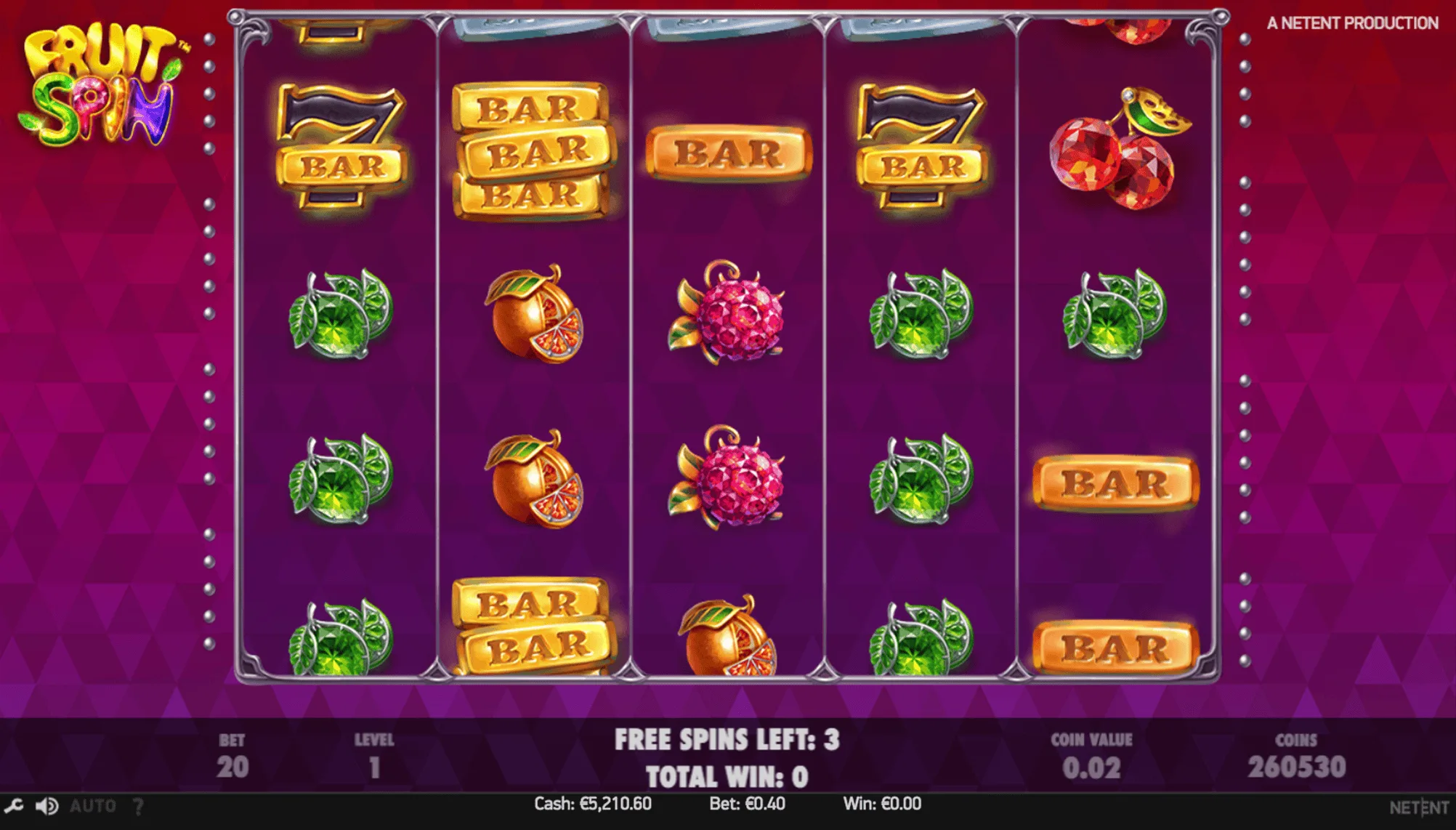 Fruit Spin™ — Free Spins