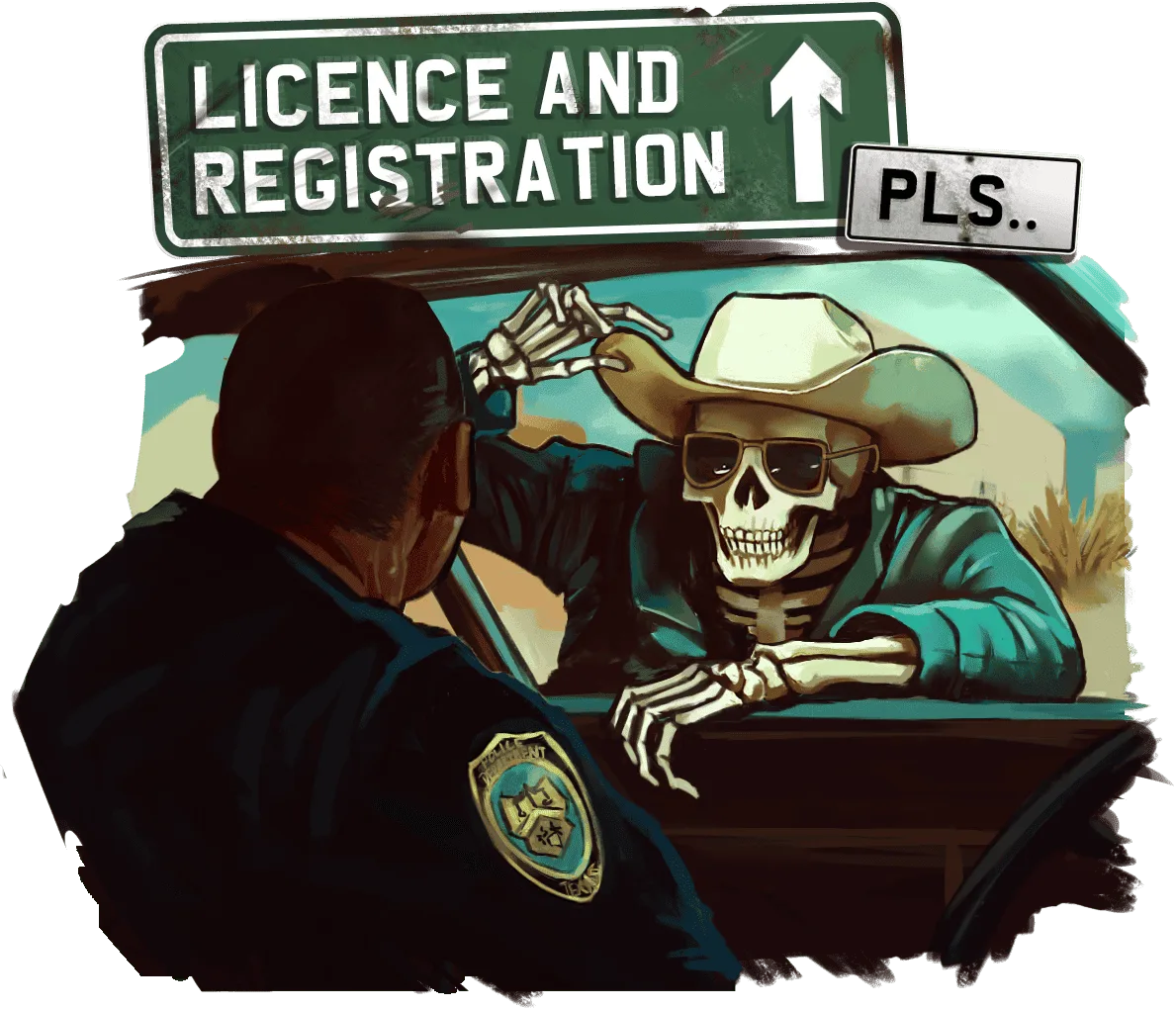 Highway to Hell — Licence and Registration Pls