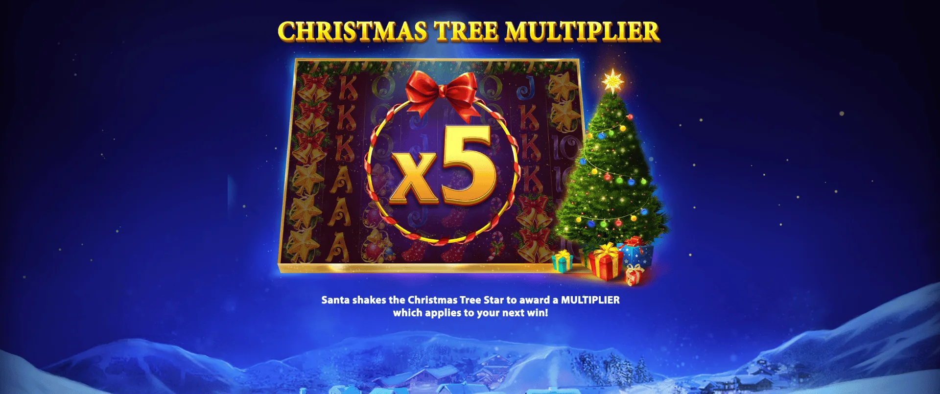 Jingle Bells Power Reels — Christmas Tree Multiplier