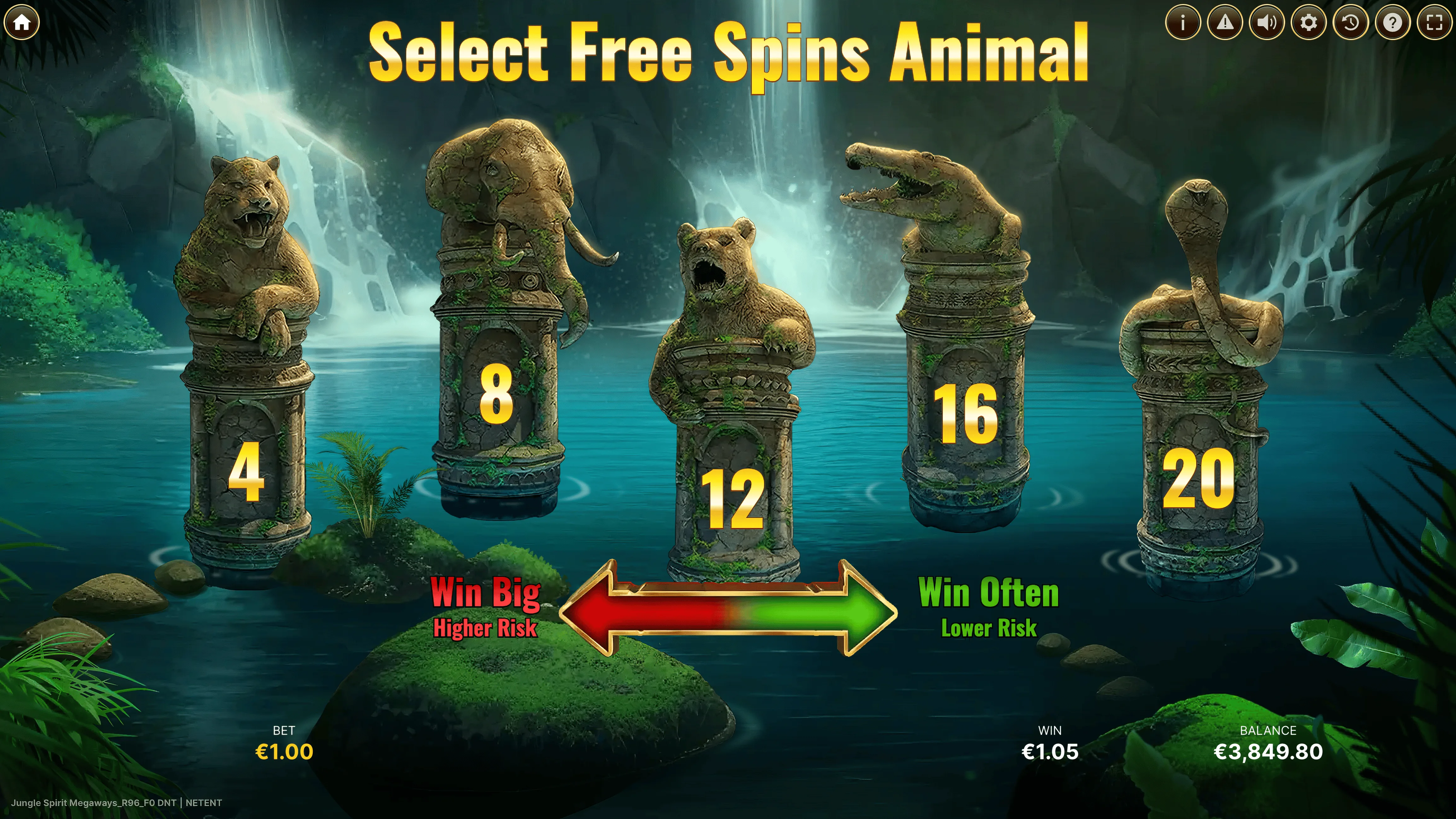 Jungle Spirit Megaways™ — Free Spins
