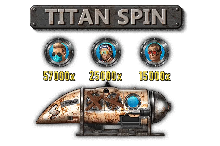 Land Of The Free — TITAN SPIN (Idiot Spin in the Bonus Buy)