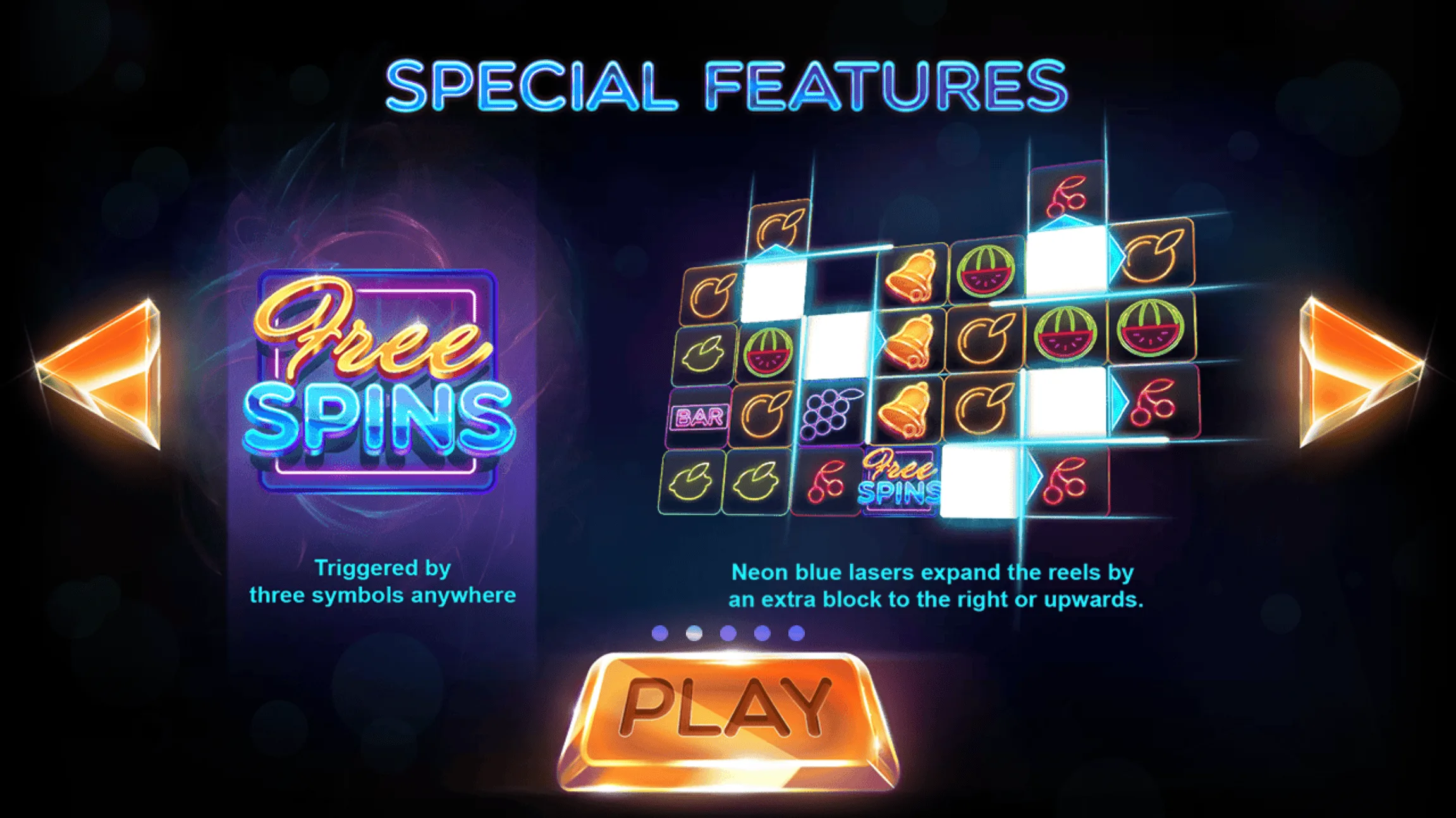 Laser Fruit — Free Spins