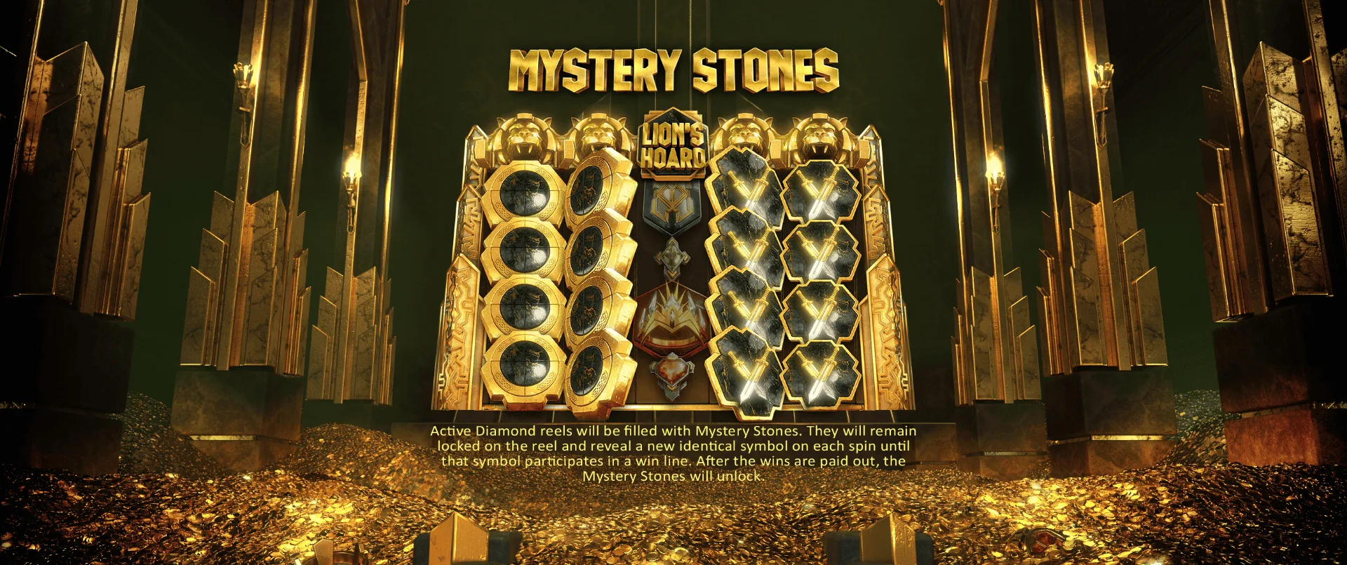 Lion's Hoard — Mystery Stones