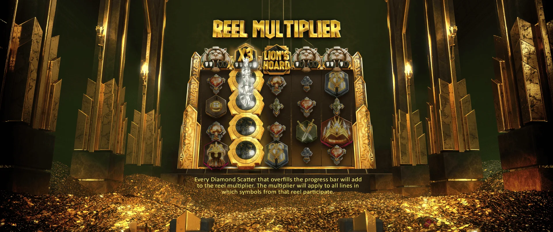 Lion's Hoard — Reel Multiplier