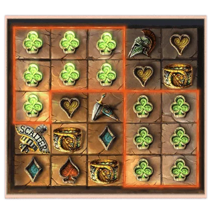 Lost Relics™ — Cluster Pays™