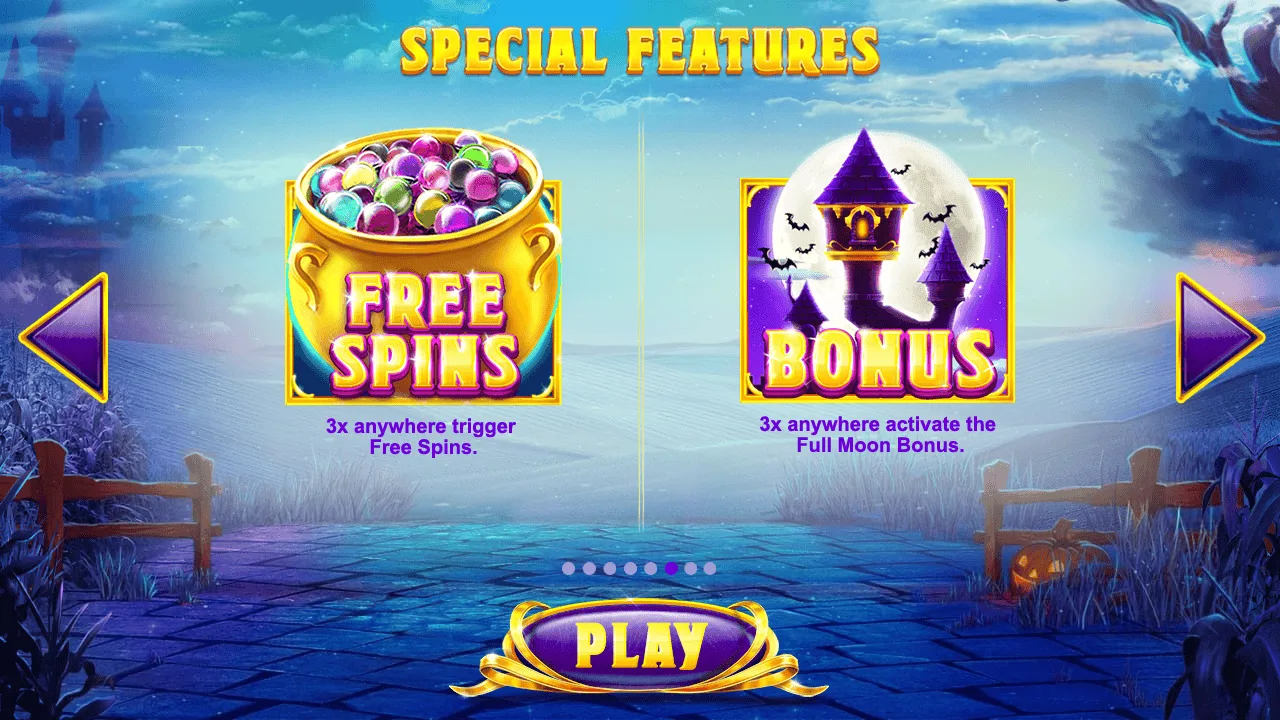 Lucky Halloween — Free Spins