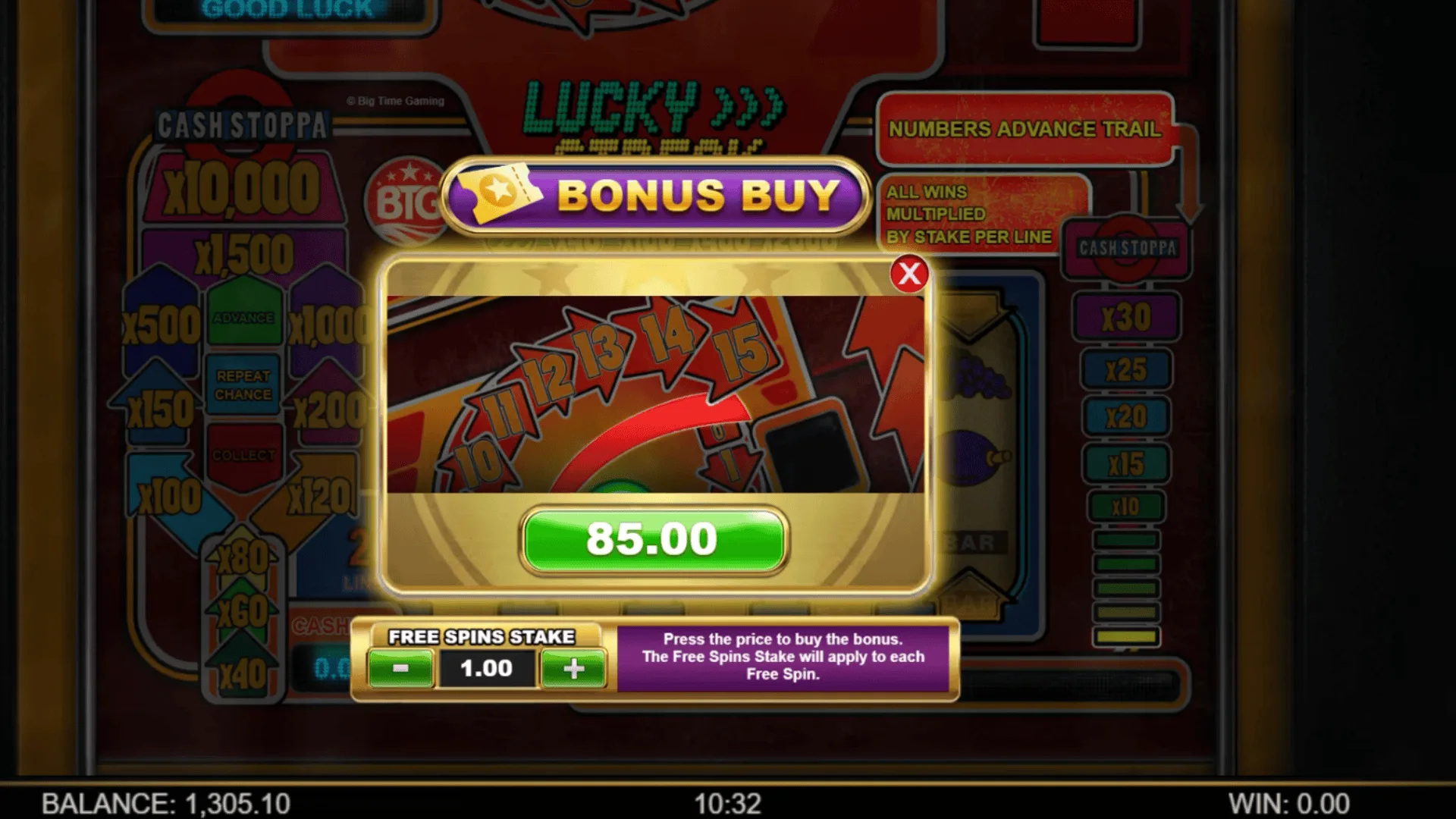 Lucky Streak Mk2 — Bonus Buy