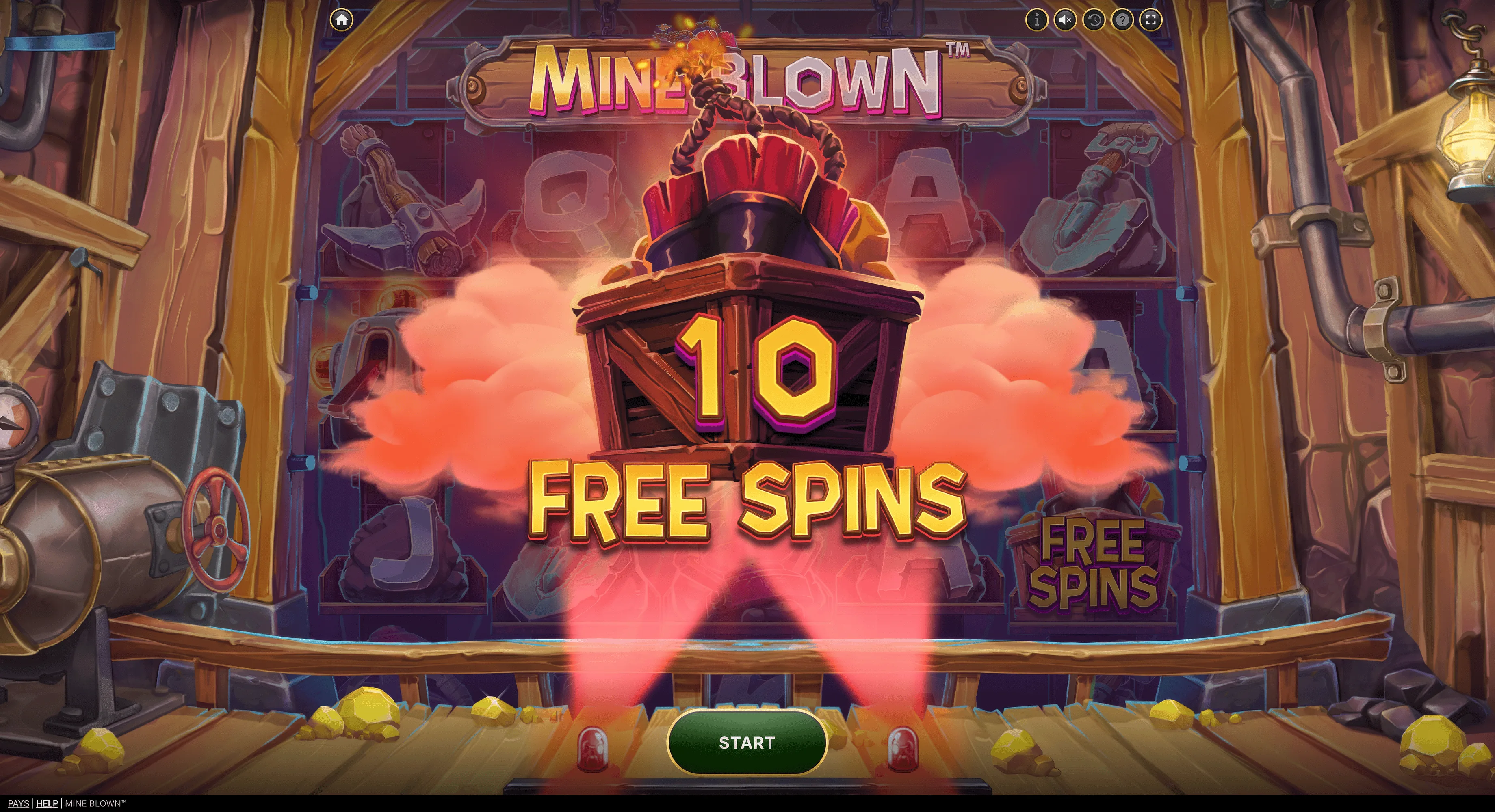 Mine Blown™ — Free Spins