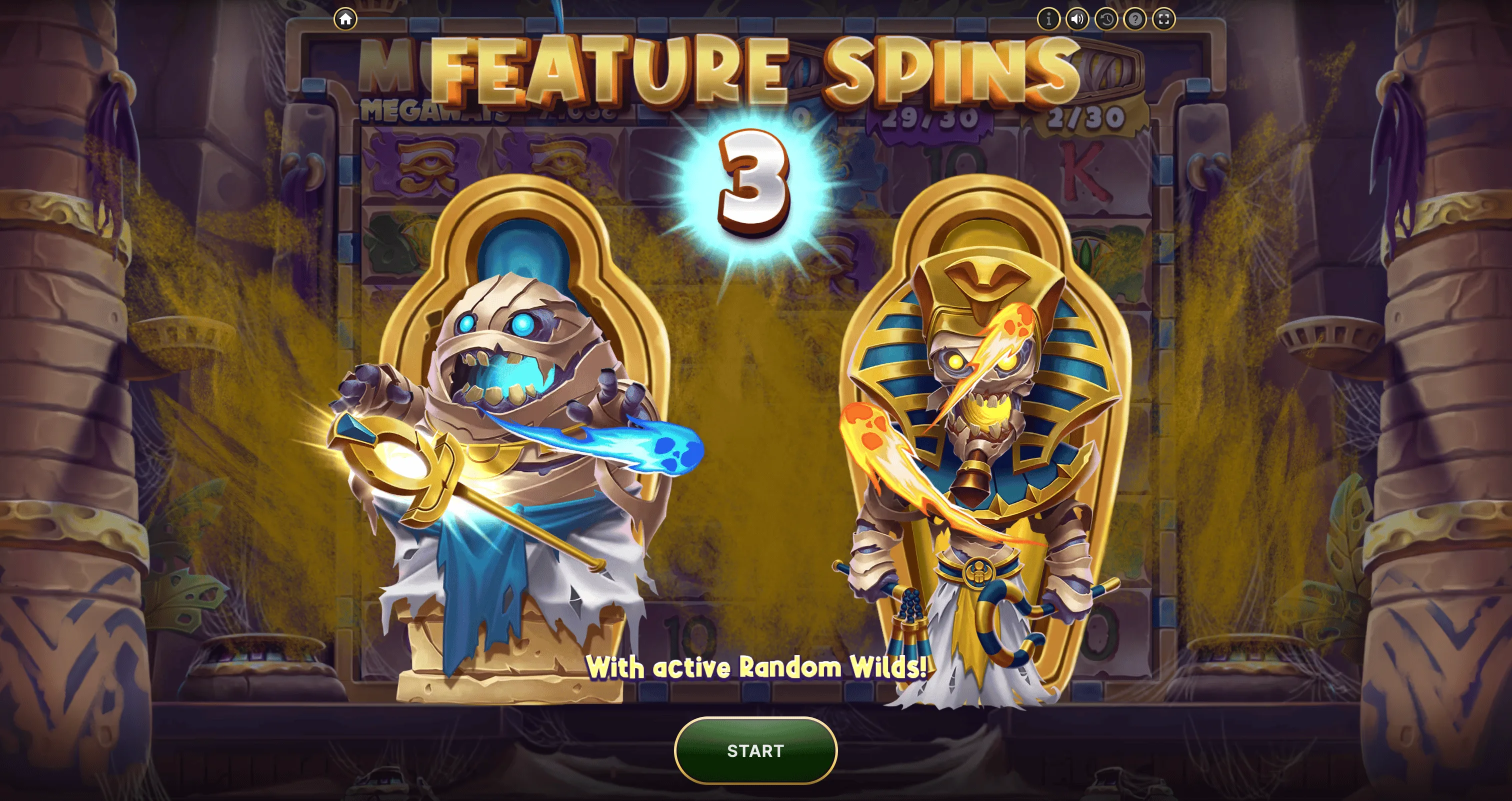 Mummy™ Megaways™ — Feature Spins