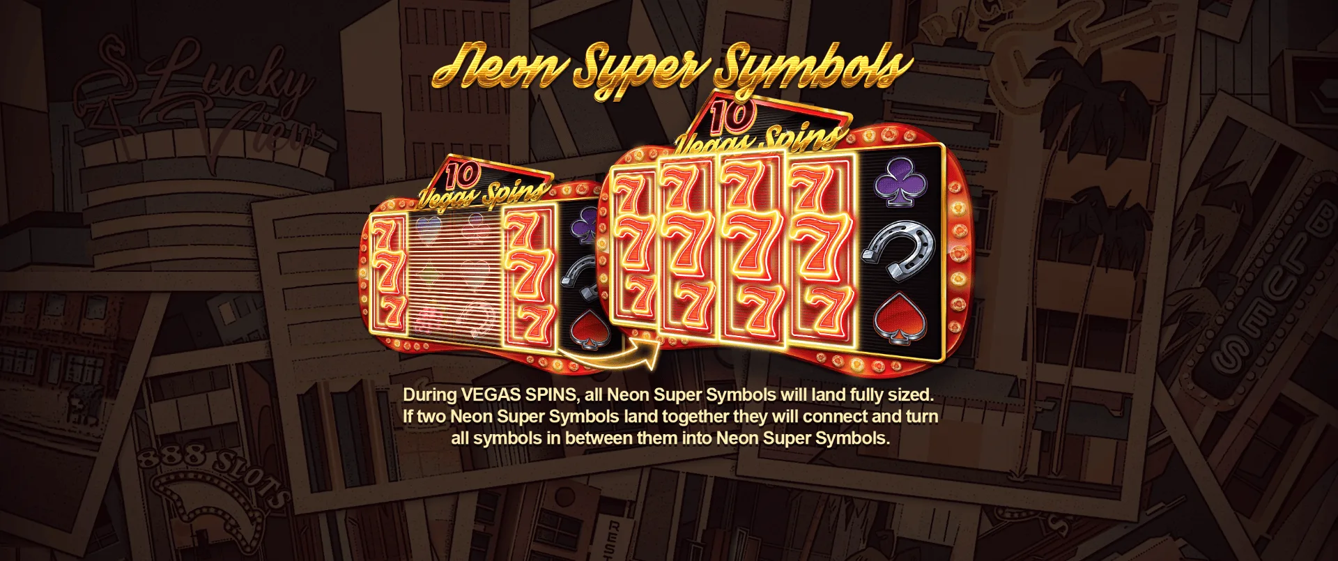 Neon Links — Neon Super Symbols