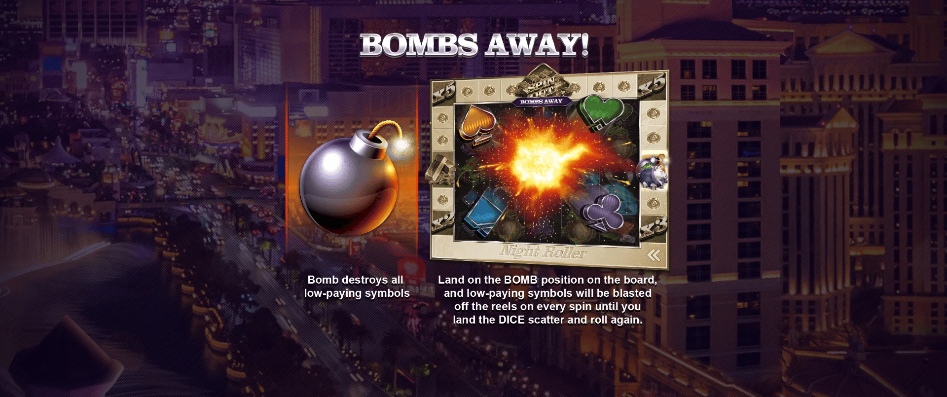 Night Roller — Bombs Away!