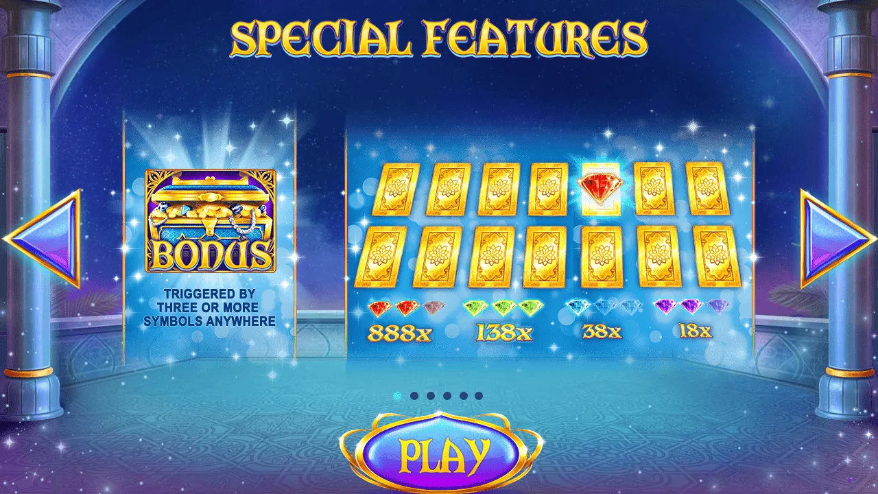 Persian Fortune — Magic Carpet Bonus