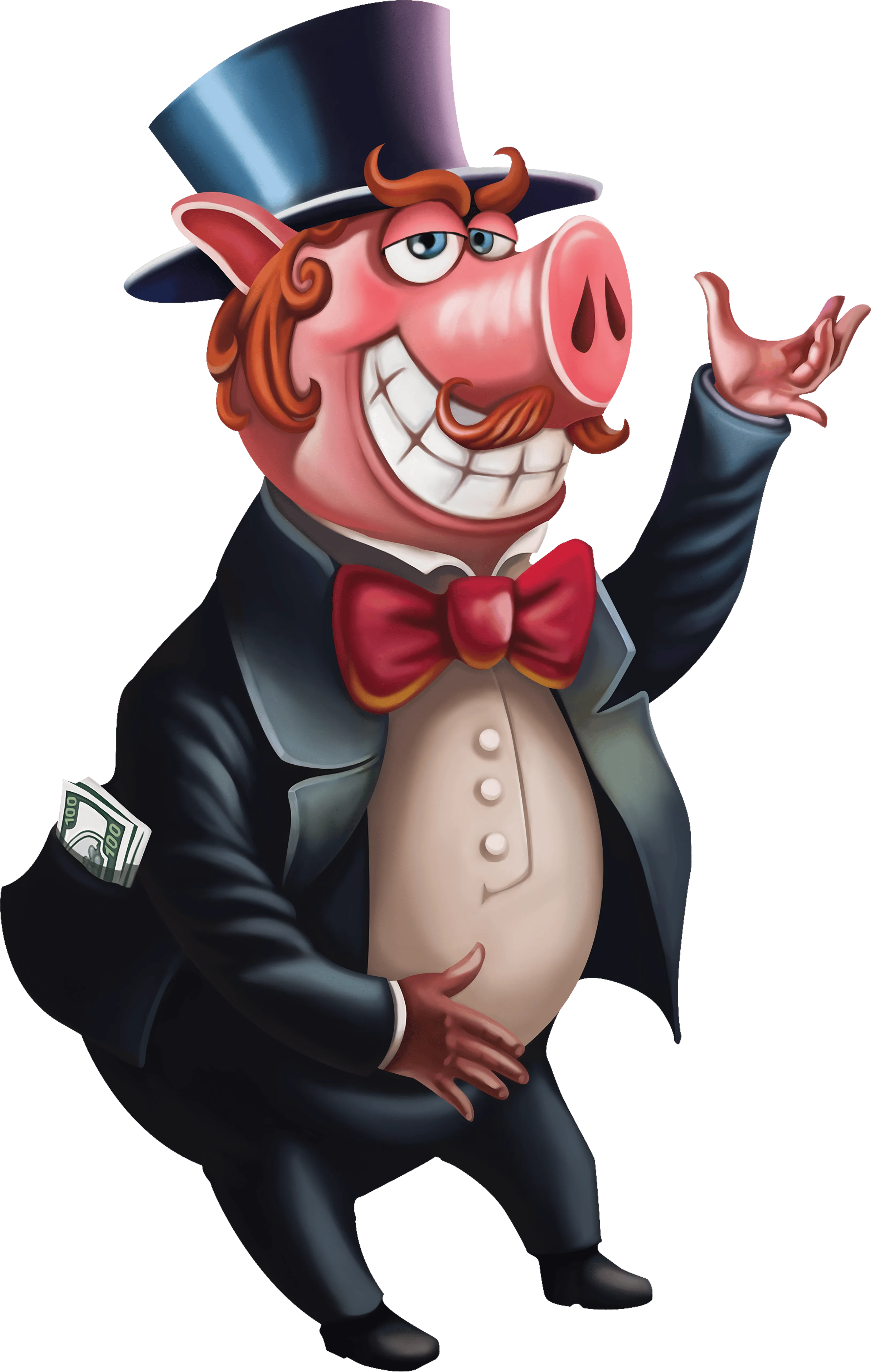 Piggy Riches 2 Megaways™ — Hold and Respin — Gentleman Pig