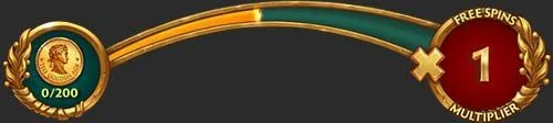 Rome: The Golden Age — Free Spins Multiplier