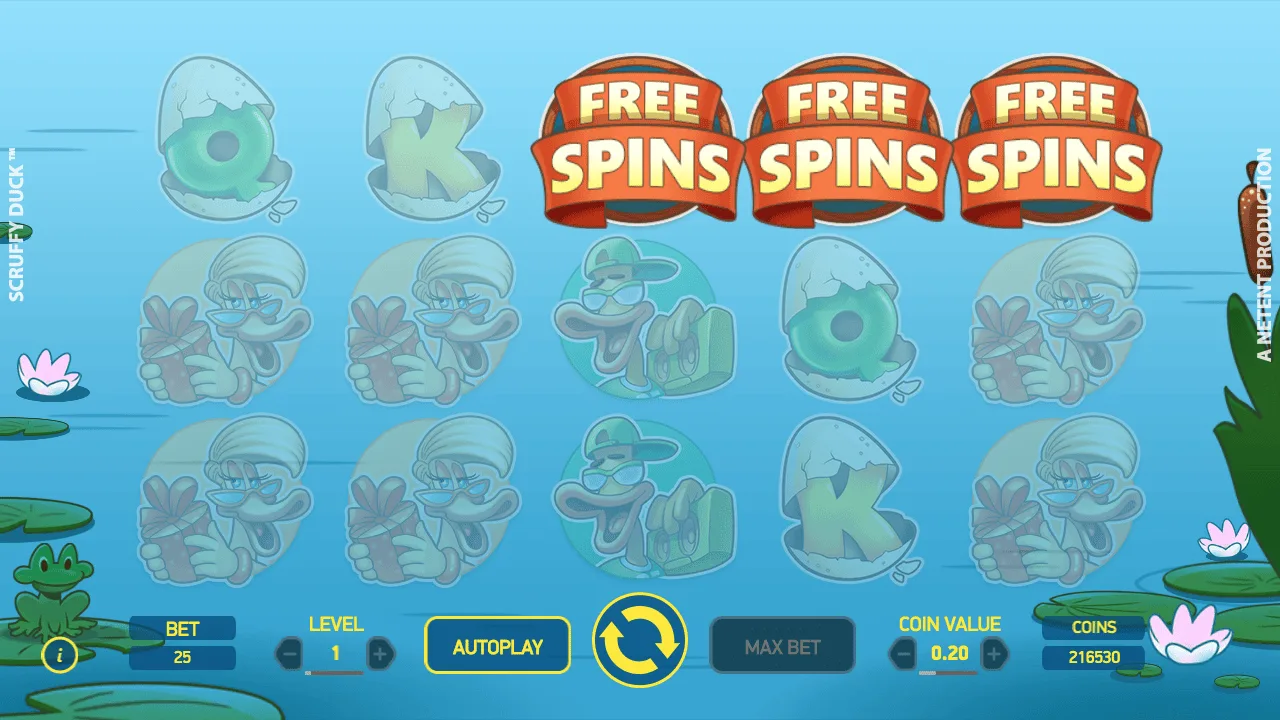 Scruffy Duck — Free Spins