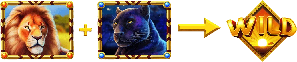 Serengeti Kings — Lion and Panther Features