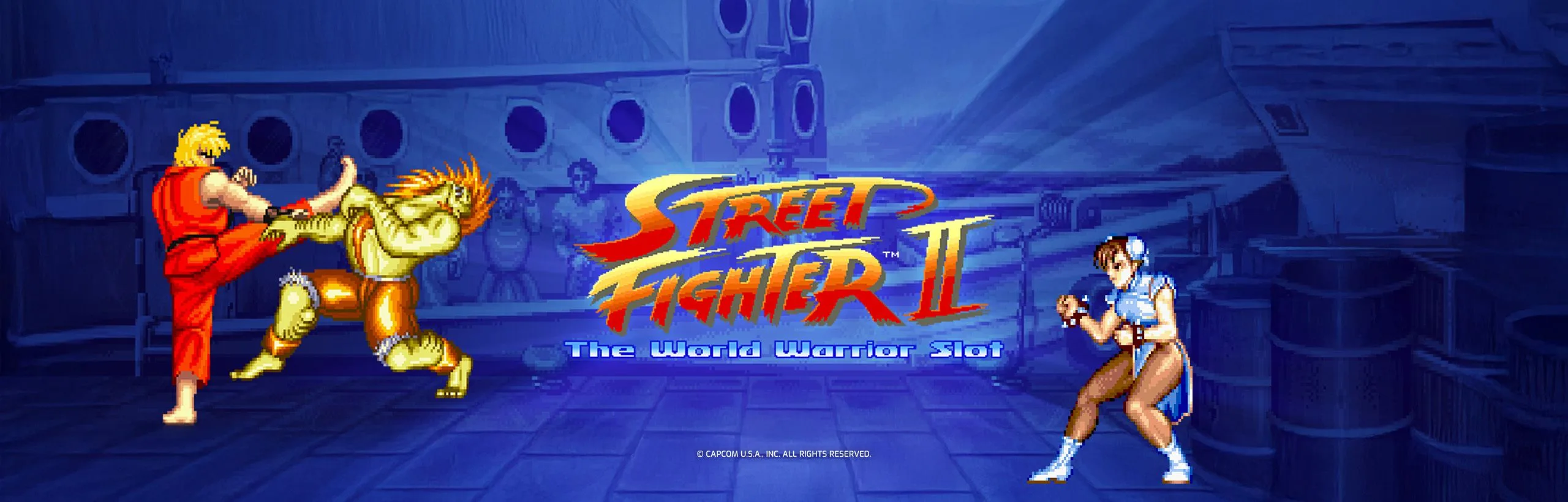 Street Fighter™ II: The World Warrior Slot is NetEnt™