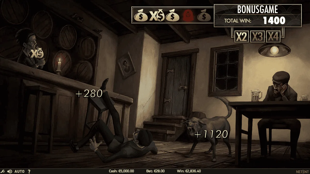 The Invisible Man™ — Griffin's Rage Bonus Game