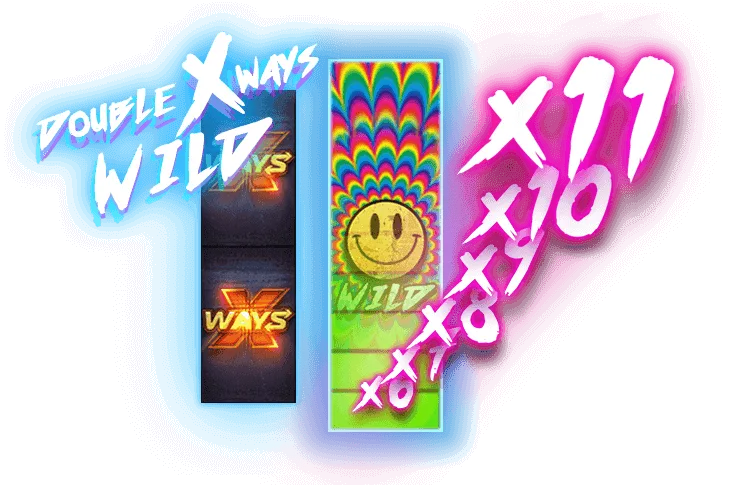 The Rave — Double xWays® Wild