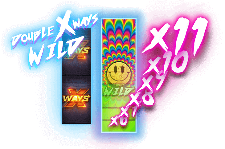 The Rave — Double xWays® Wild
