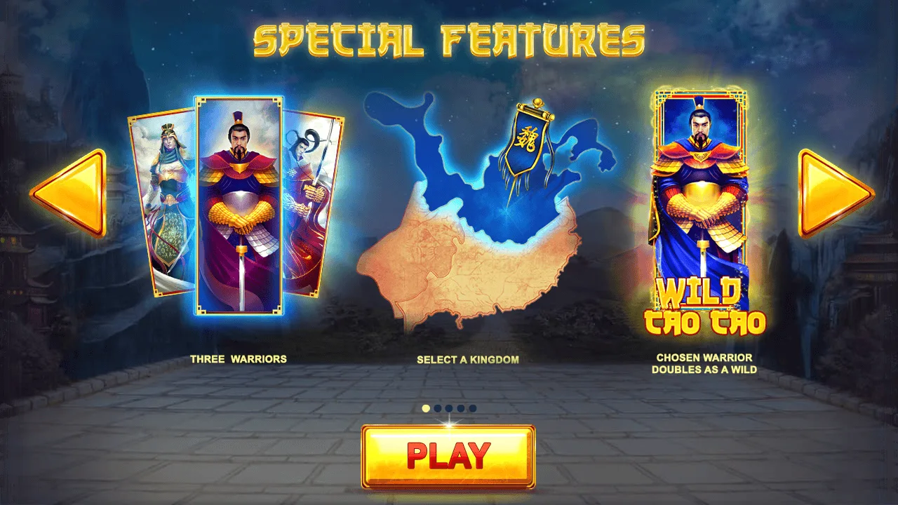 Three Kingdoms — Stacked Tile