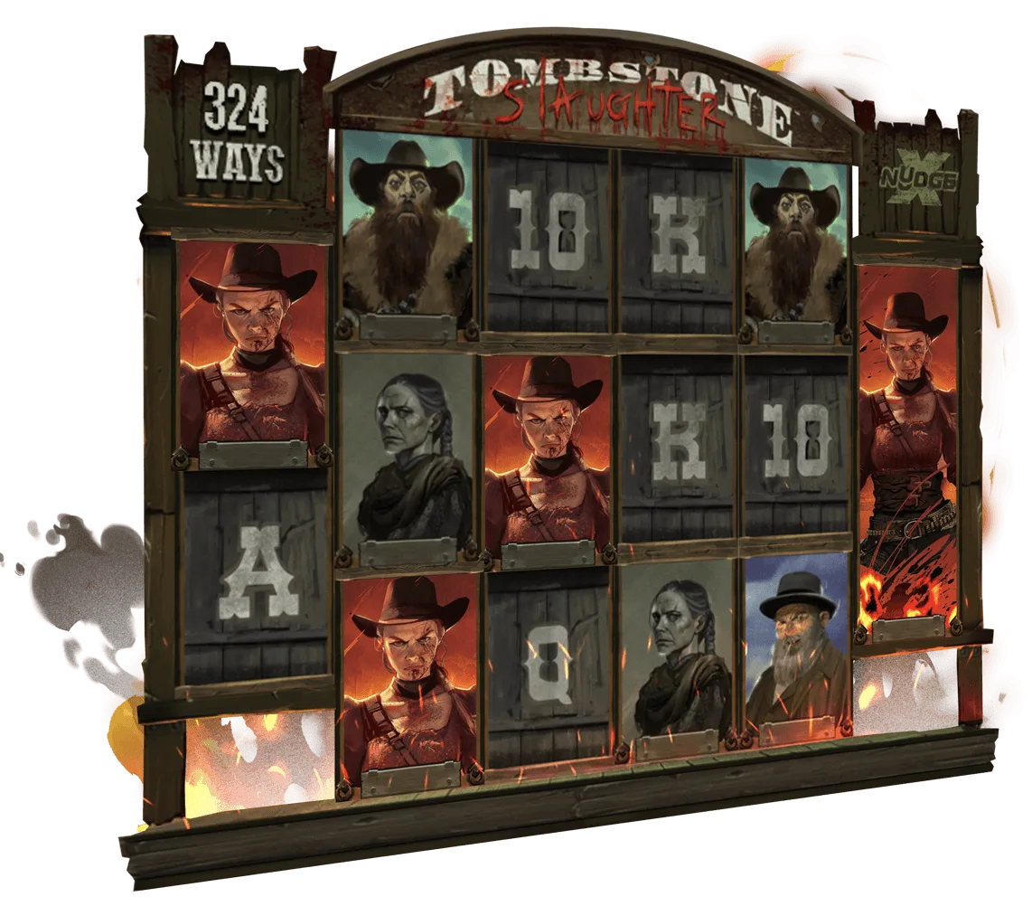 Tombstone Slaughter: El Gordo's Revenge — Reel Setup